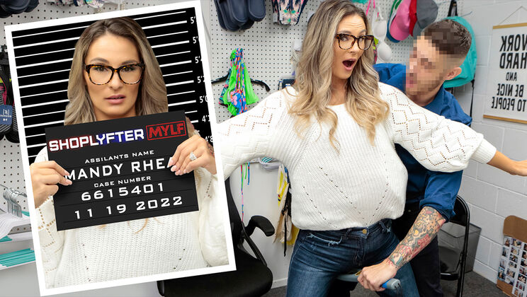 Stepmom's Glasses Get Cum On Them