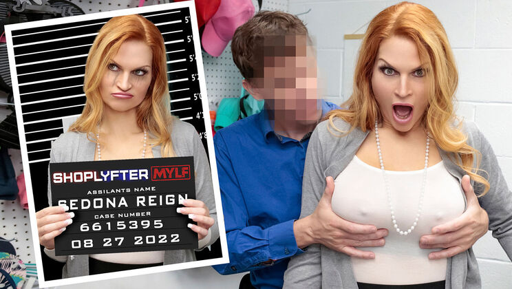 Shoplifter Sedona Reign Gets Caught and Fucked