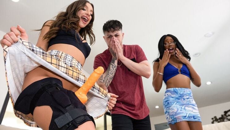 April Olsen Licks Lacey London's Pussy And Ass