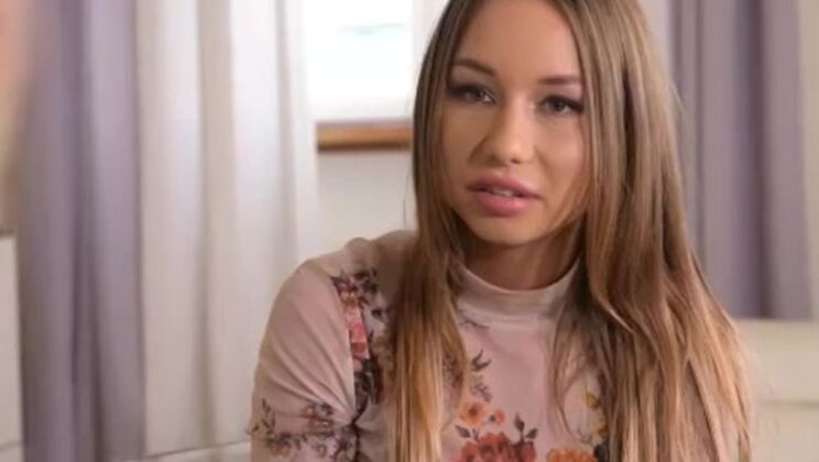 Taylor Sands Gets Double Penetrated in Lingerie