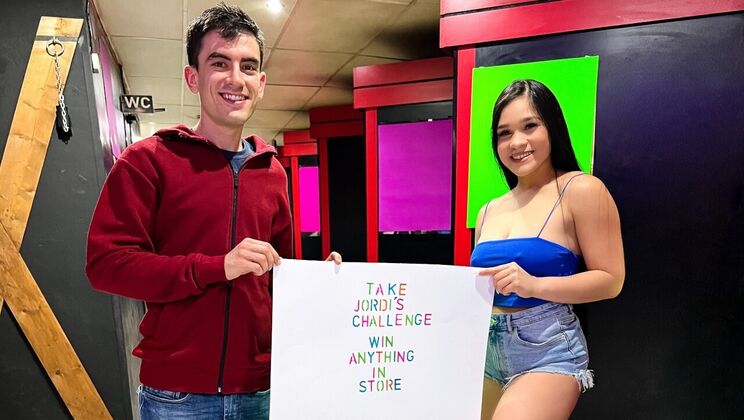 Anal Sex Challenge with Jordi and Alexis