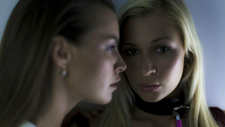 Sexy Blondes & Brunettes in BDSM Action - Striptease Chapter