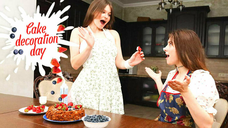 Lesbian Teens Jane and Janyk Kiss and Lick