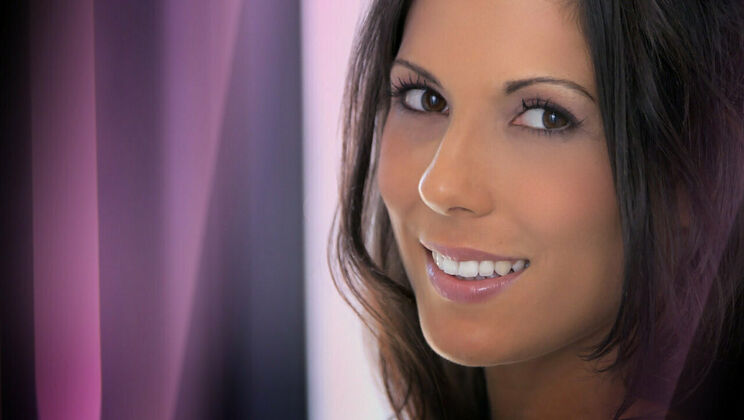 Curly Brunette Plays with Sex Toys Alone