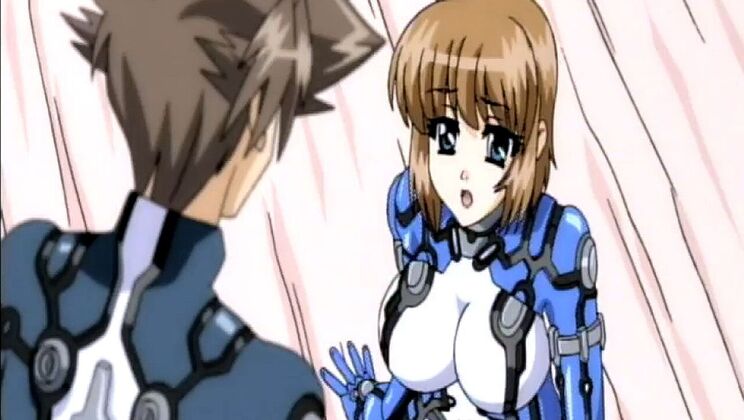 Cum on Tits and Big Cock Animation