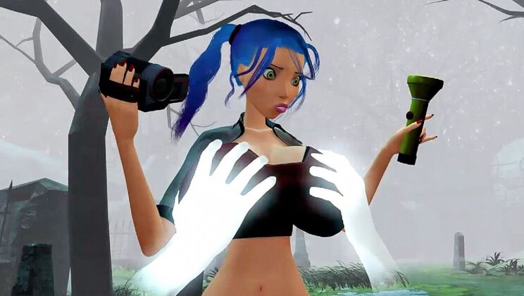 Asian Ghost's Rough Anal Sex