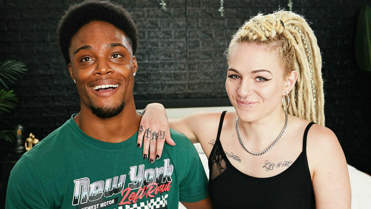 Blonde Charlie Moore and Roy Phillips in Steamy Doggystyle