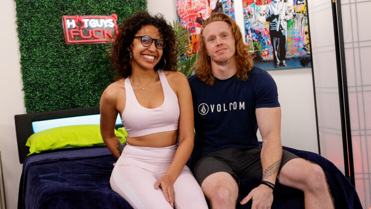 Alix Pena Teaches Ash Riley the Ways of Cowgirl Love