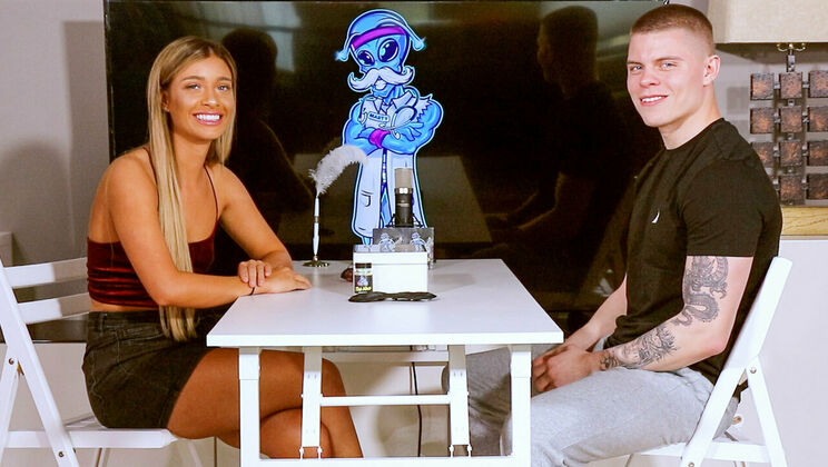 Sexy Stage Debut: Brock Perry Teams Up with Petite Angelica