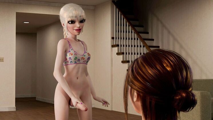 Door 2 Door Stepfamily Lust with Big Tits Blonde