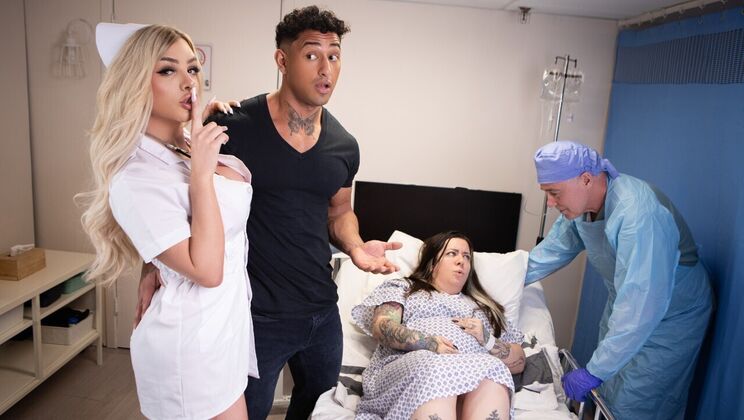 Nurse in Uniform Gets Pounded by Kenzo Alvarez