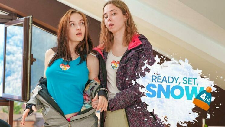 Snowy Day Masturbation