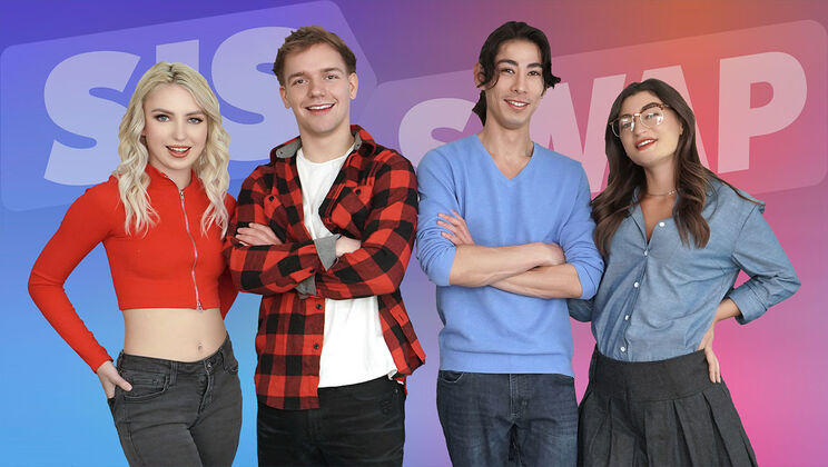 Wild 69 Position with Blonde PAWG and Stepbrother