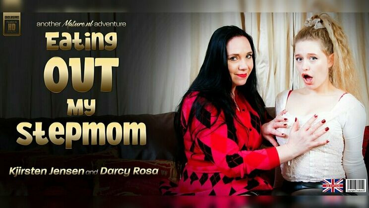 Kjirsten Jensen's Pussy Gets Licked by Lesbian Stepdaughter Darcy Rosa