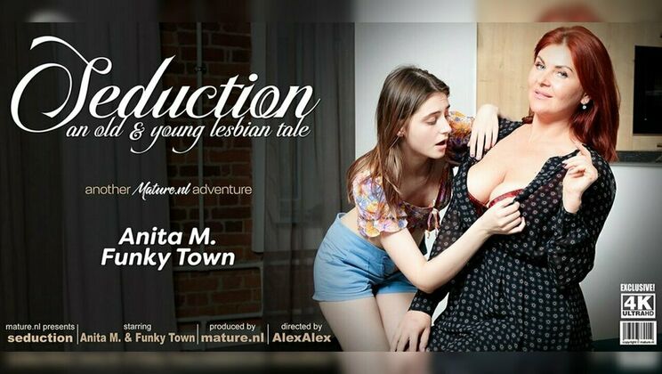 MILF Anita M. and Teeny Funky Town Get Naughty