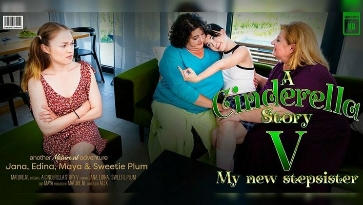 BBW Stepmoms Fuck New Stepdaughter, Make Maya Feel Jealous