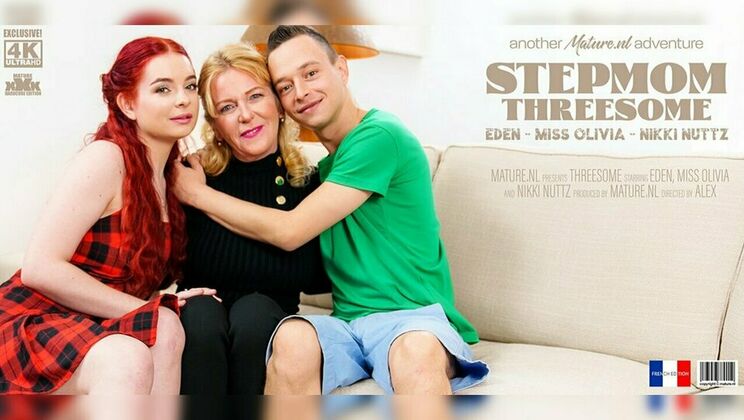 Miss Olivia's New Boyfriend Gets a Facial from Stepmom Eden