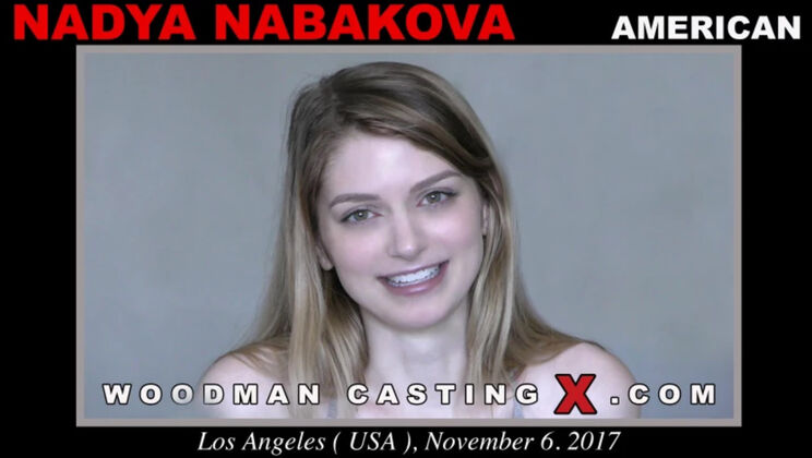 Beautiful Nadya Nabakova Casting