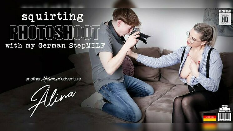 Alina's Big Tits Bounce During Hardcore Sex with Stepson