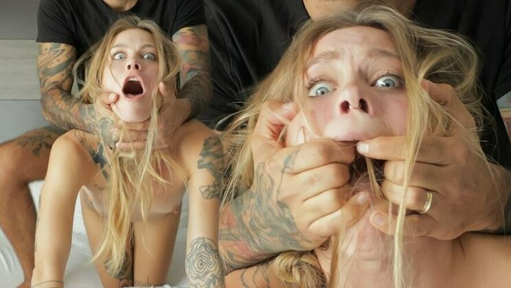 Blonde Teen Sammm Takes It Deep