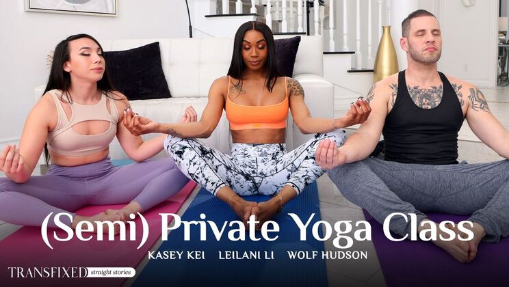 Deepthroat and Cum Swapping in Yoga