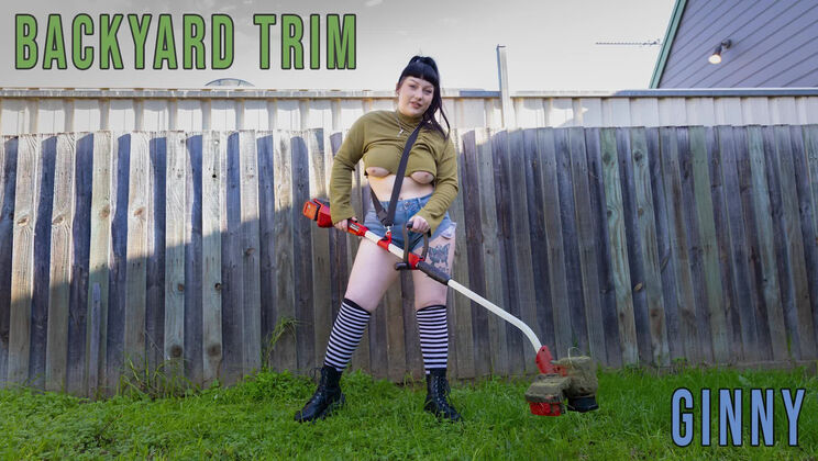 Ginny's Big Tits and Outdoor Solo