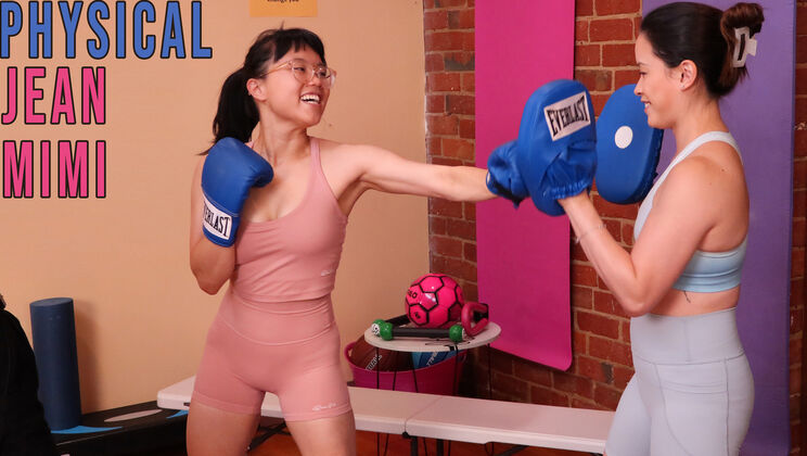 Aussie Jean & Mimi's Lesbian Delight