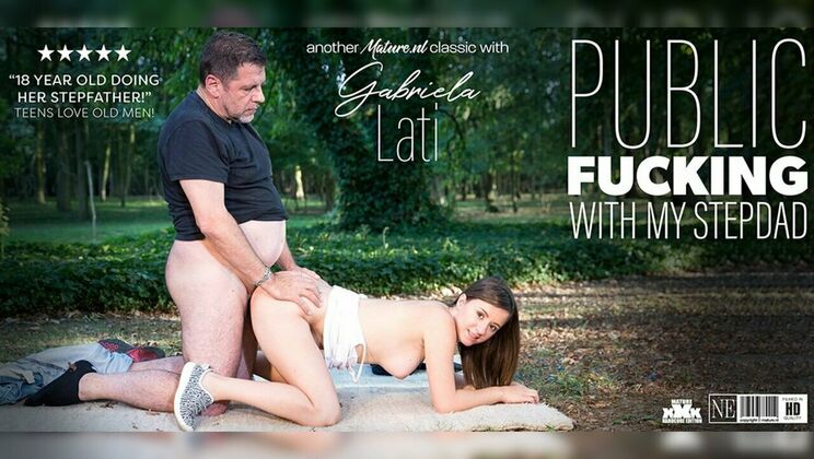Gabriella Lati Sucked and Fucked in Park by Philippe