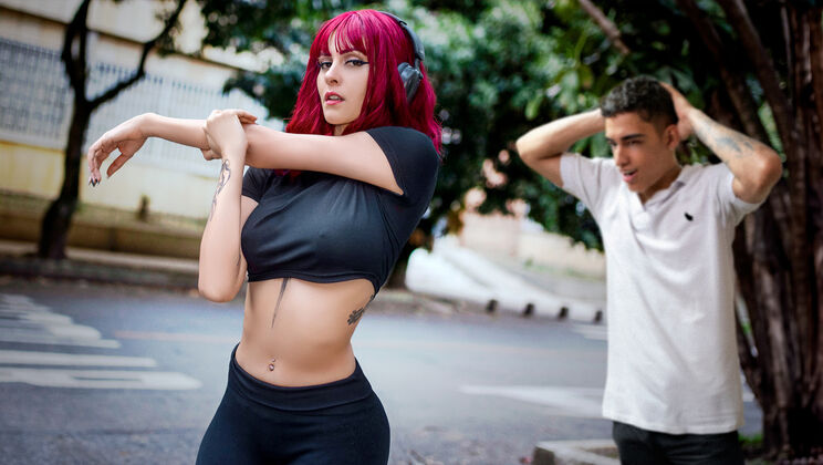 [OYEMIAMI] - Melina Lust Cheats on Husband with Deepthroat Action