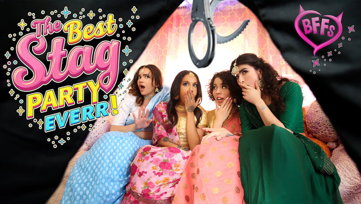 Deepthroat and Blowjob Fun at Bachelorette Fuck Fest