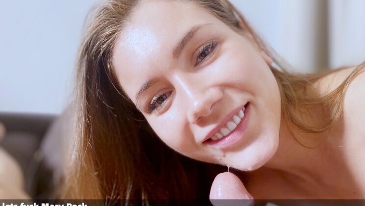 POV Blowjob with Mary Rock and Marcello Bravo