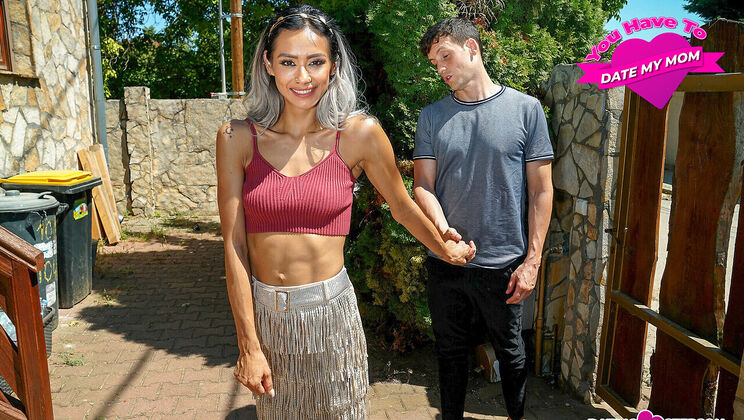 Cowgirl Fucking with Stepmother and Stepson