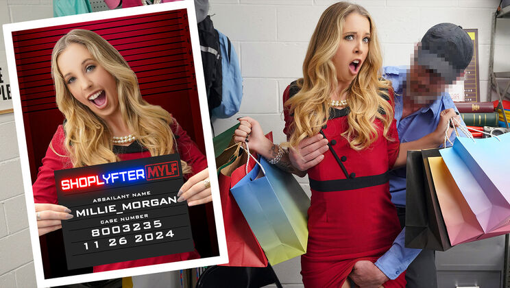 Cum on Tits - Blonde MILF Millie Morgan's Orgasm