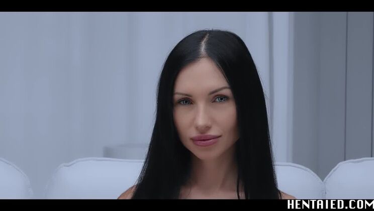 Alien creampie and bukkake for Sasha Rose