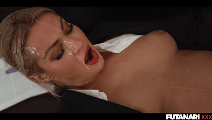 Professional Cherry Kiss Masturbating In Office