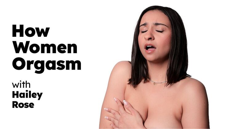 Hailey Rose Fingering Her Wet Pussy to Intense Climax