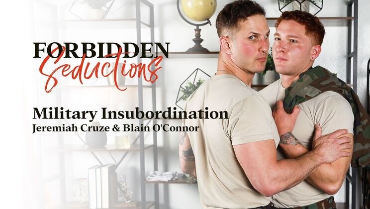 Redhead & Brunette Military Studs - Hardcore Uniform Sex