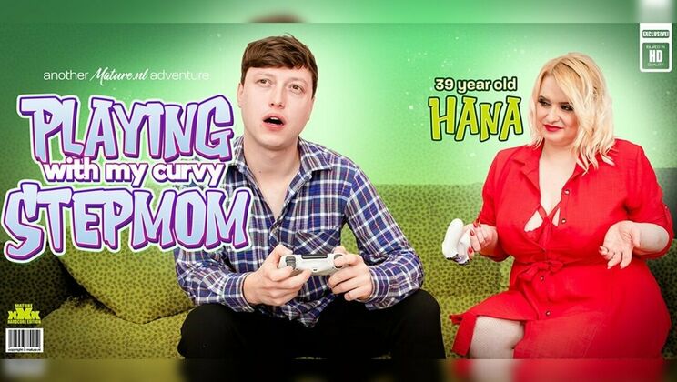 Stepmom Hanna's Big Ass Rides Stepson's Cock In High Heels