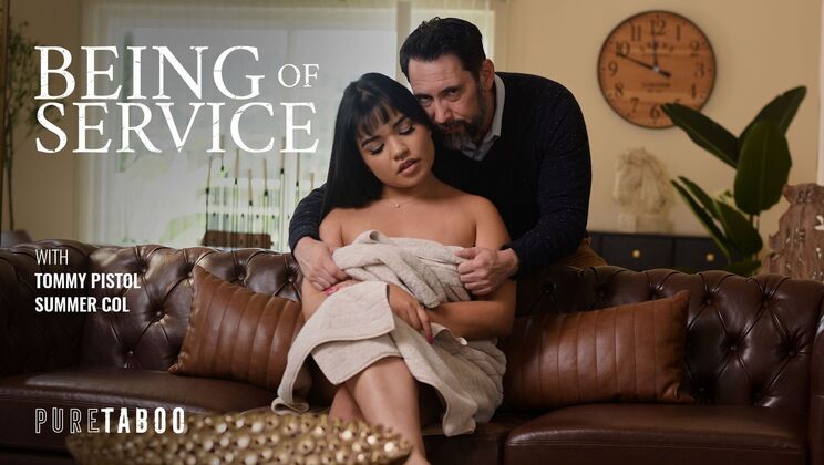 Tommy Pistol and Summer Col hardcore pussy licking