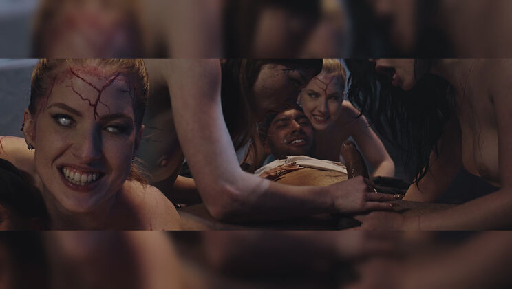 Wild Couple Joins Busty Group for Hardcore Sex