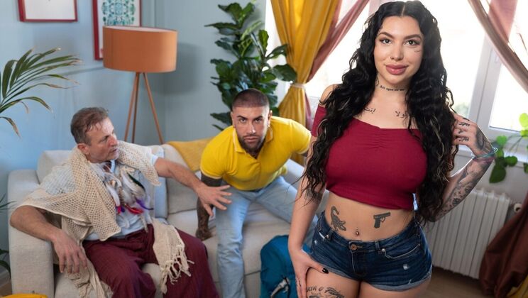 Athletic GF Sexy Nala Fucked Rough in Spooning