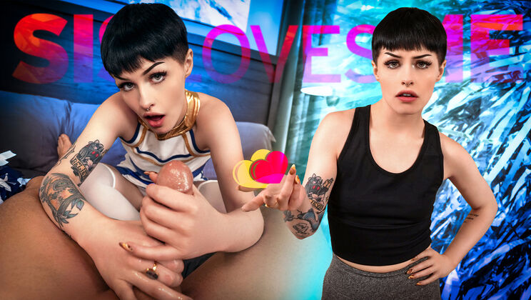 Cheerleader Stepsister Swallows Austin's Big Load