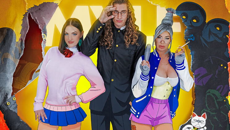 Mature MILF and PAWG Fuck My Possessed Boyfriend’s Ghosts!