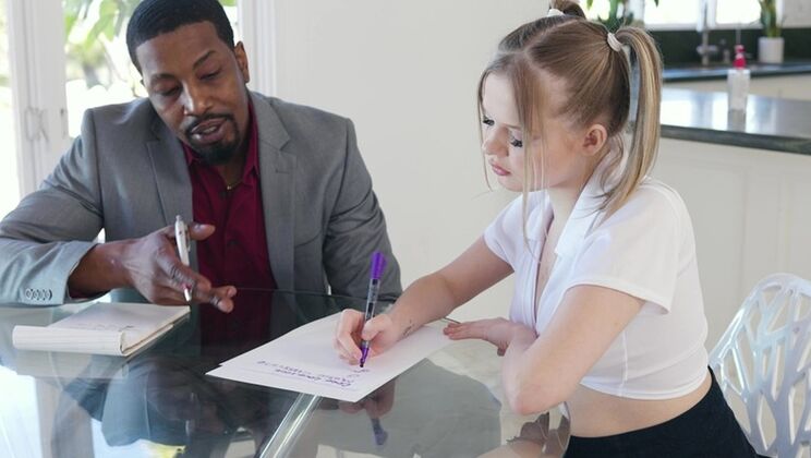 American Teen Coco Lovelock in 1 on 1 BBC Sex