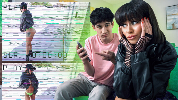 Mesh Thong Babysitter Caught Naked