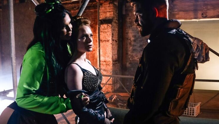 Big Tit Worship and Facial for Enhanced MILF Jasmine Jae in Threesome