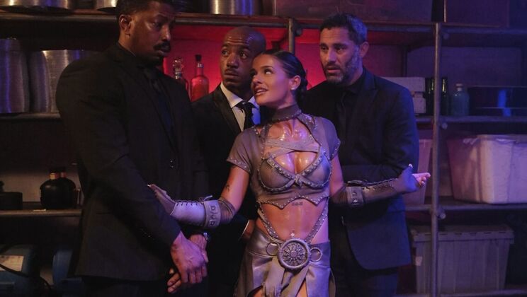 Big Cock DP for Innocent Innies Pussy Brunette