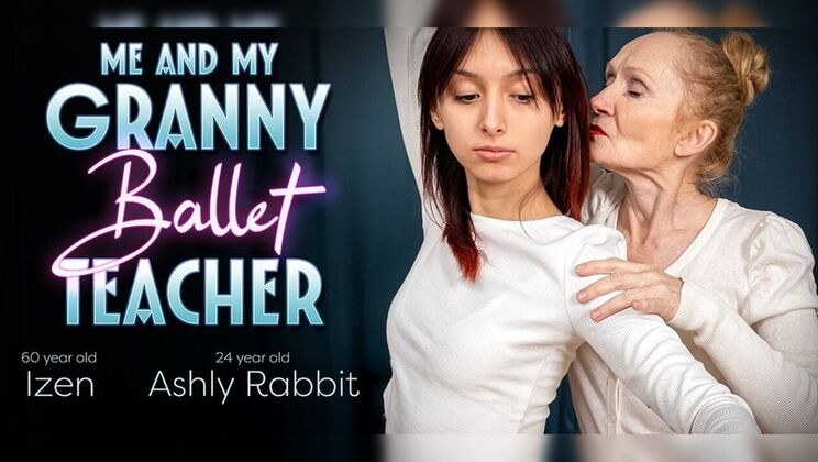 Old & Young Pussy Licking: 60+ Teacher Makes Ashly Rabbit Moan