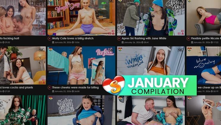 European Model Orgy - January 2026 Compilation Video