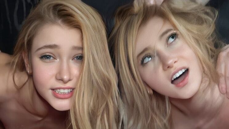 Blonde Slut Pounded In Doggystyle All Day